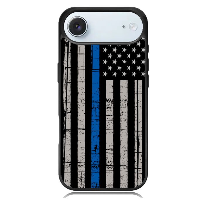 thin blue line flag iPhone 17 Air Case BC0916
