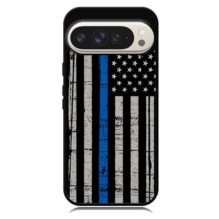 thin blue line flag Google Pixel 10 | Google Pixel 10 Pro Case BC0916
