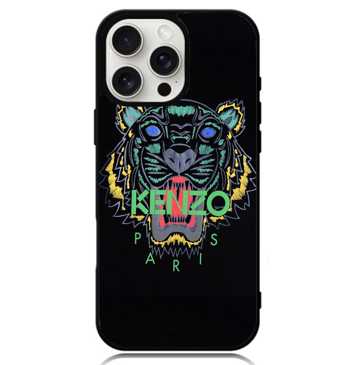 Kenzo Paris Logo Case iPhone 16 Pro BC0907