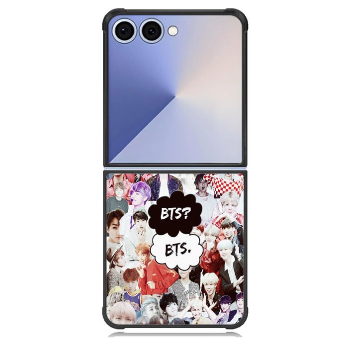 bts collage Samsung Galaxy Z Flip 7 Case BC0903