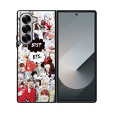 bts collage Case Samsung Galaxy Z Fold 6 5G BC0903