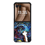 Calvin and Hobbes Art Starry Night X9177 Motorola Moto RAZR Plus 2025 Case