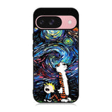 Calvin and Hobbes Art Starry Night Case Google Pixel 9 BC0904