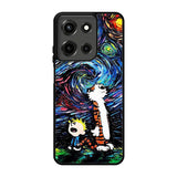 Calvin and Hobbes Art Starry Night Motorola Moto G 5G 2025 Case BC0904