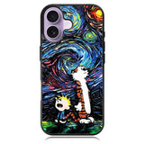 Calvin and Hobbes Art Starry Night iPhone 17 Case BC0904