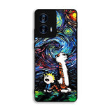 Calvin and Hobbes Art Starry Night Motorola Moto G Power 5G 2024 Case BC0904