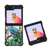 peacock stained glass Case Samsung Galaxy Z Flip 5 5G BC0913
