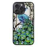 peacock stained glass Case iPhone 15 Pro BC0913