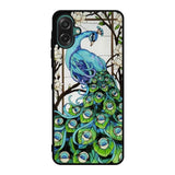 peacock stained glass X9167 Samsung Galaxy A07 Case