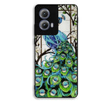 peacock stained glass Motorola Moto Edge 2024 Case BC0913