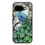 peacock stained glass X9167 Google Pixel 9A Case