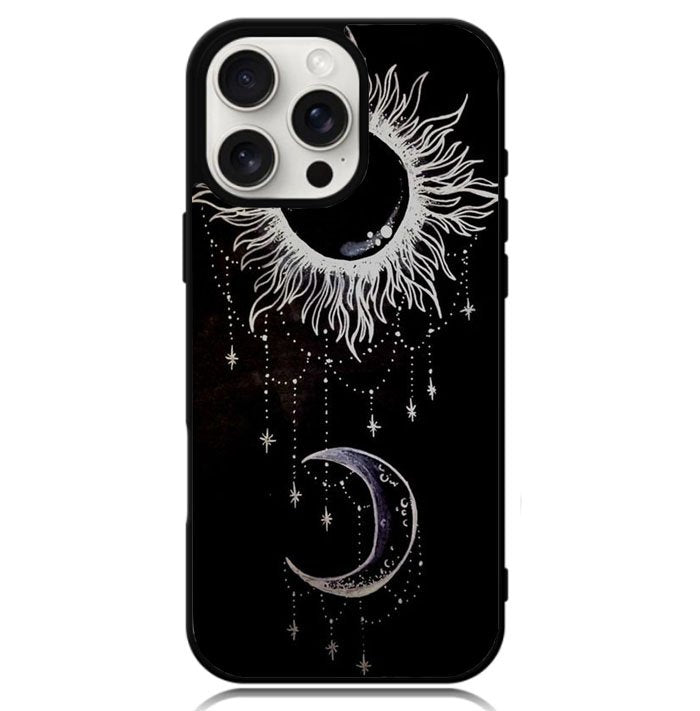 yin yang sun and moon Case iPhone 16 Pro Max BC0917