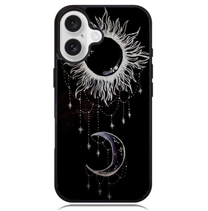 yin yang sun and moon Case iPhone 16 BC0917