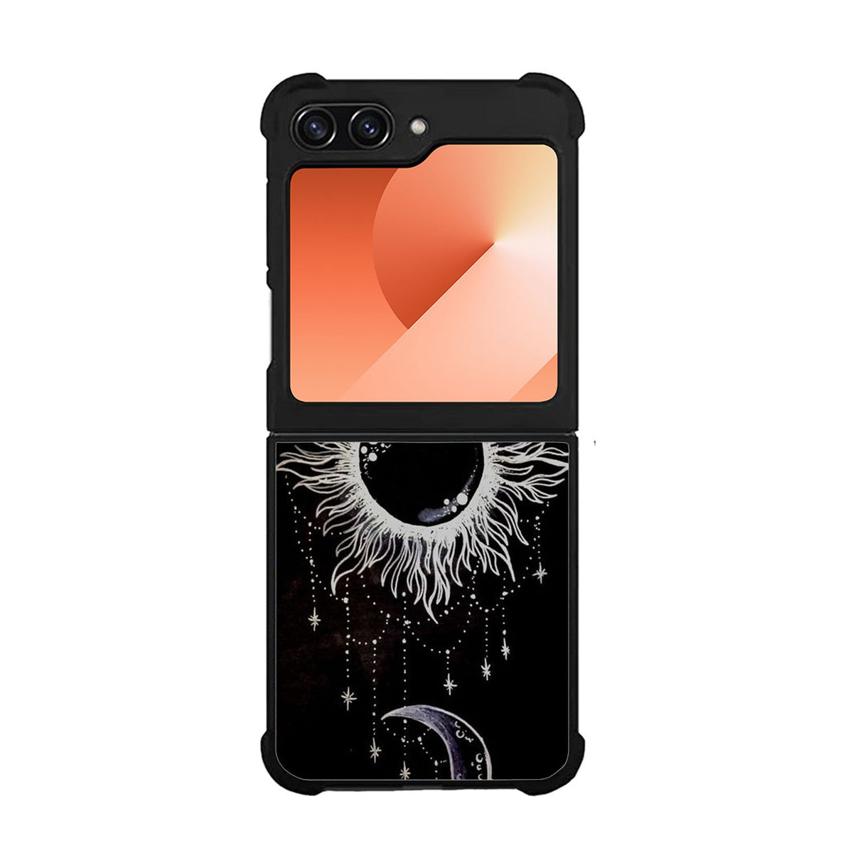 yin yang sun and moon Case Samsung Galaxy Z Flip 6 5G BC0917