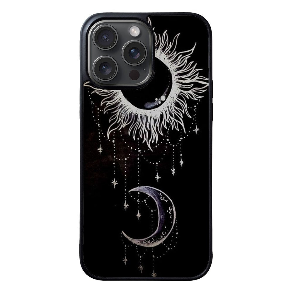 yin yang sun and moon Case iPhone 15 Pro Max BC0917