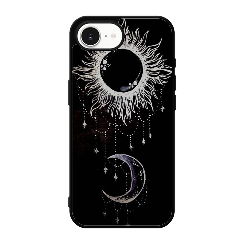 yin yang sun and moon iPhone 16e Case BC0917