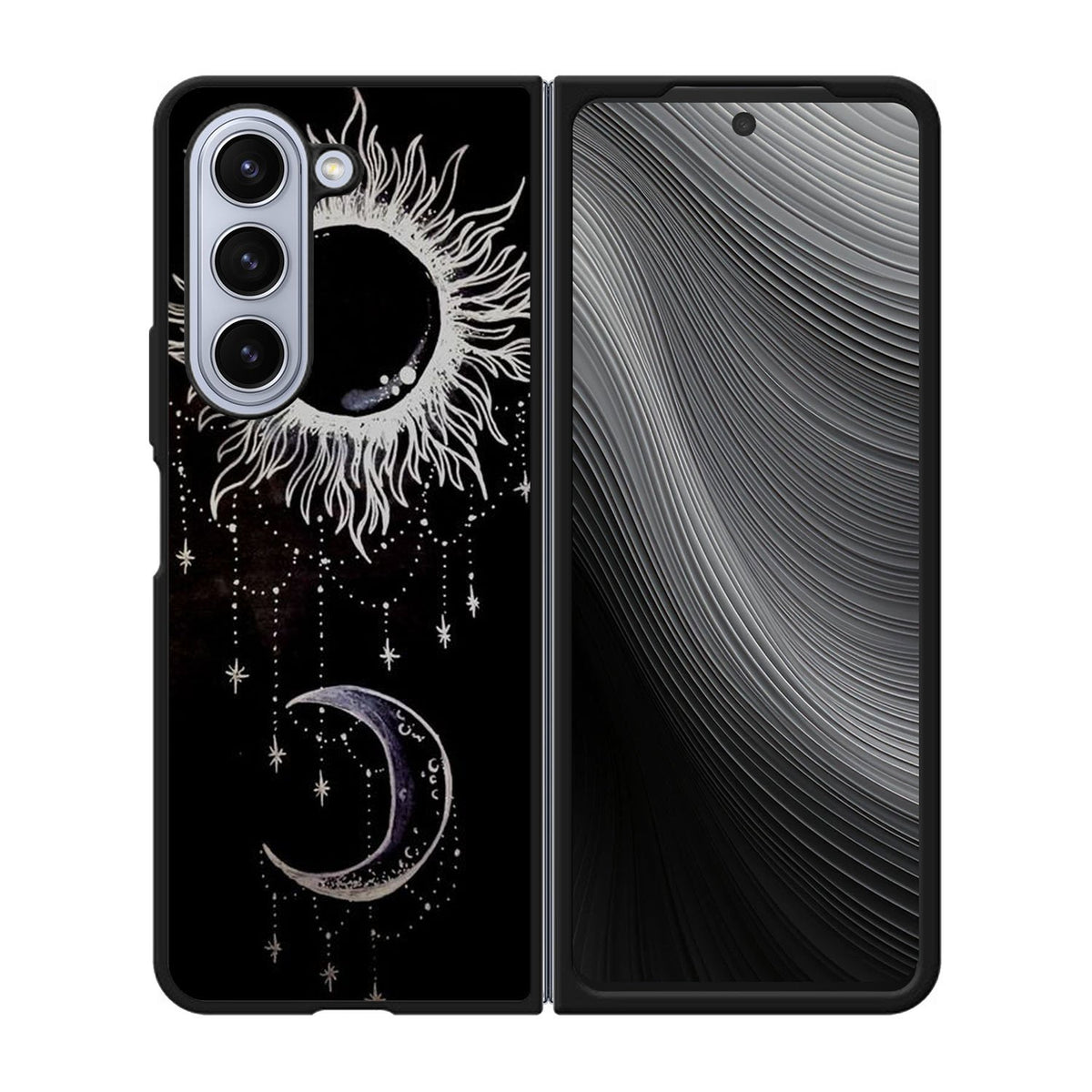 yin yang sun and moon Case Samsung Galaxy z Fold 5 5G BC0917