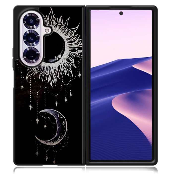 yin yang sun and moon Samsung Galaxy Z Fold 7 5G Case BC0917