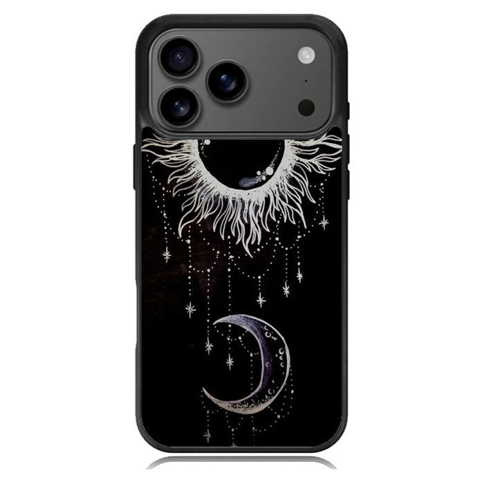 yin yang sun and moon iPhone 17 Pro Case BC0917
