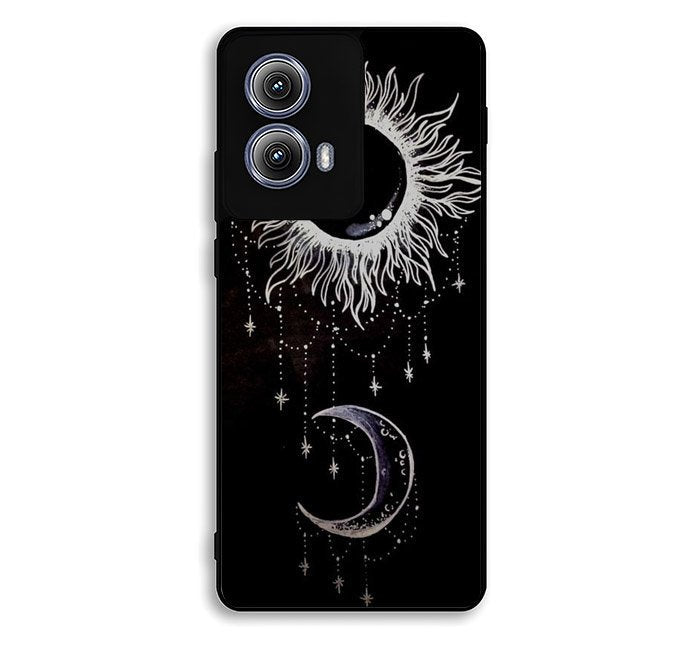 yin yang sun and moon Motorola Moto Edge 2024 Case FE5648