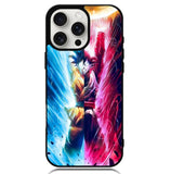 Spirit Bomb Split Goku Case iPhone 16 Pro Max BC0923