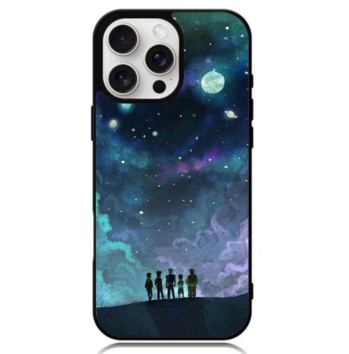 Voltron in Space Nebula Case iPhone 16 Pro Max BC0924