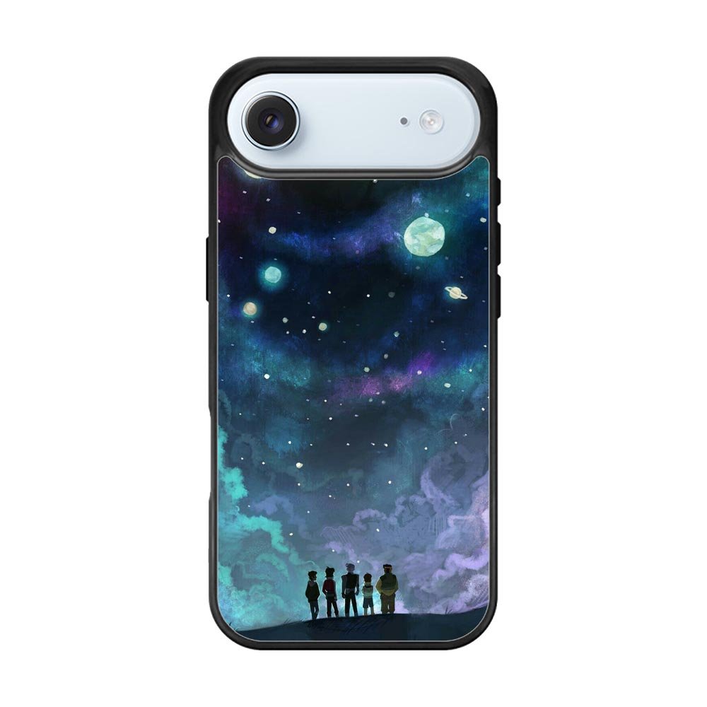 Voltron in Space Nebula X9231 iPhone Air Case
