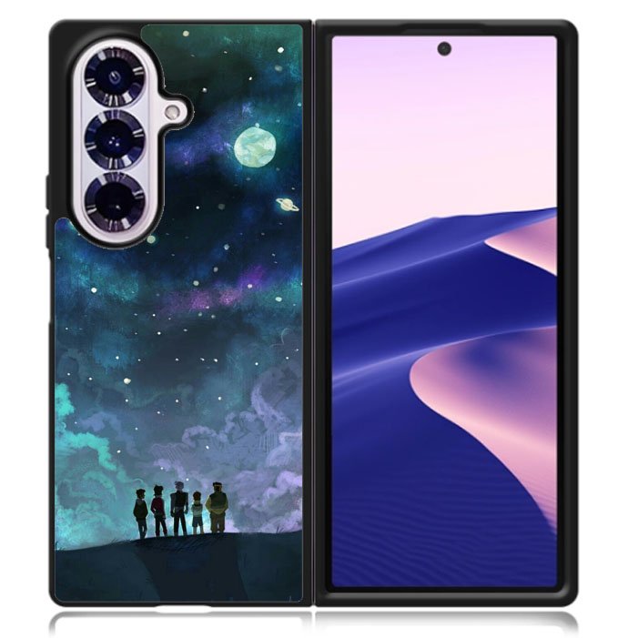 Voltron in Space Nebula Samsung Galaxy Z Fold 7 5G Case BC0924