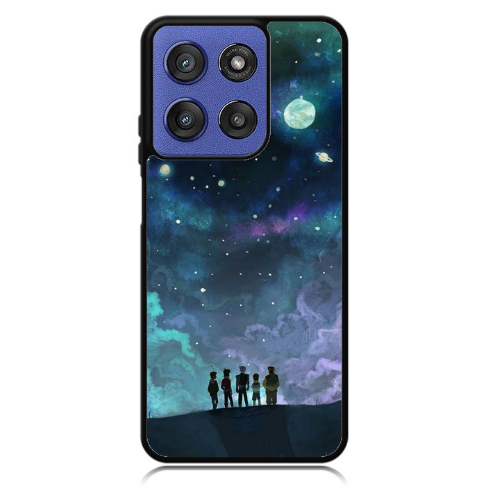 Voltron in Space Nebula X9231 Motorola Moto G Stylus 5G 2025 Case
