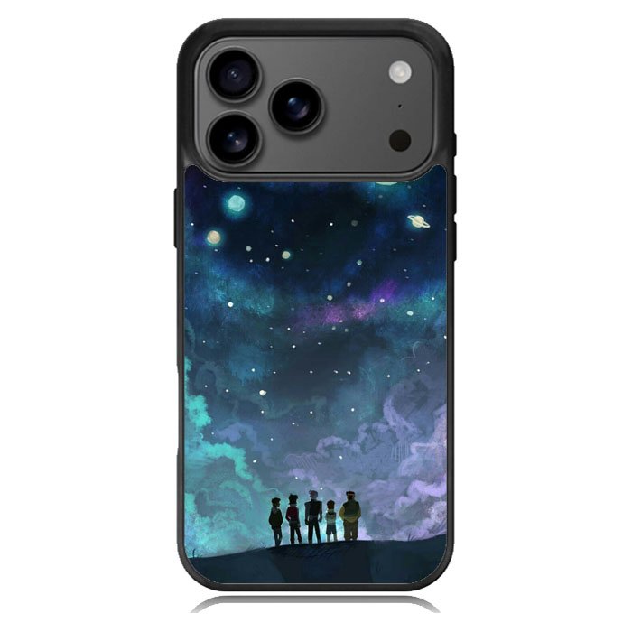 Voltron in Space Nebula iPhone 17 Pro Max Case BC0924
