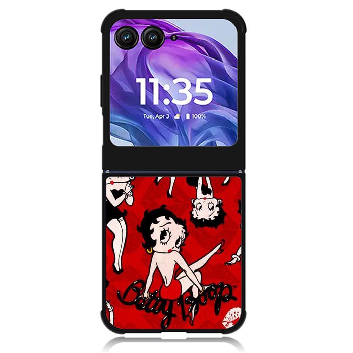 Betty Boop 1st Motorola Moto Razr 2024 , Moto Razr 50 Case