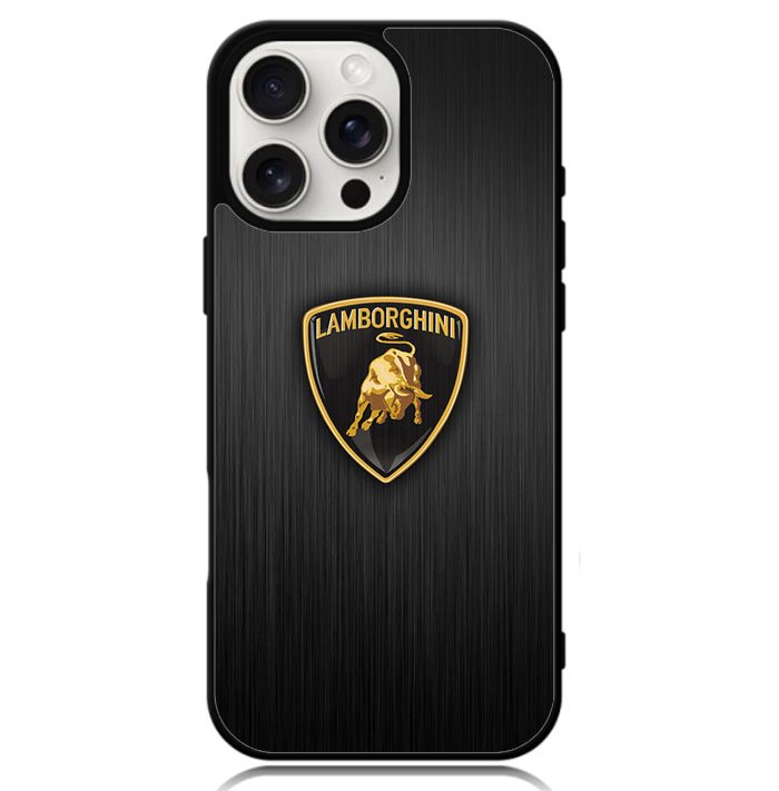 Lamborghini Logo X9273 iPhone 16 Pro Max Case