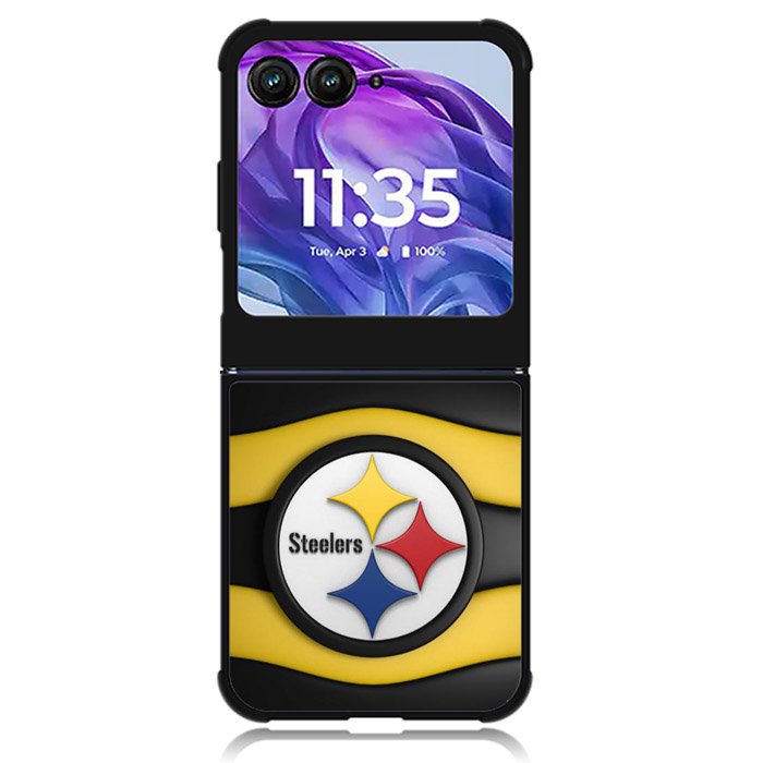 Pittsburgh Steelers Logo 4th Motorola Moto Razr 2024 , Moto Razr 50 Case