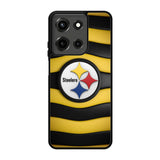 Pittsburgh Steelers Logo 4th Motorola Moto G 5G 2025 Case FE4816