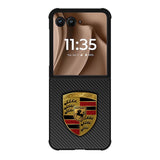 Porsche Badge Logo X9272 Motorola Moto RAZR Plus 2025 Case