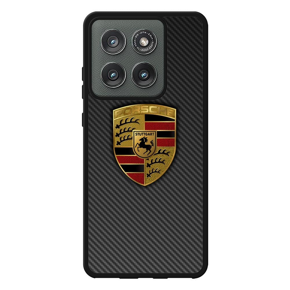 Porsche Badge Logo X9272 Motorola Moto Edge 2025 Case