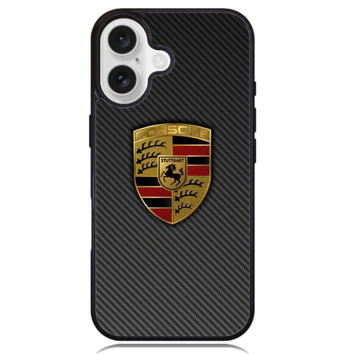 Porsche Badge Logo X9272 iPhone 16 Plus Case