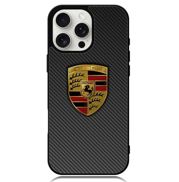 Porsche Badge Logo X9272 iPhone 16 Pro Max Case