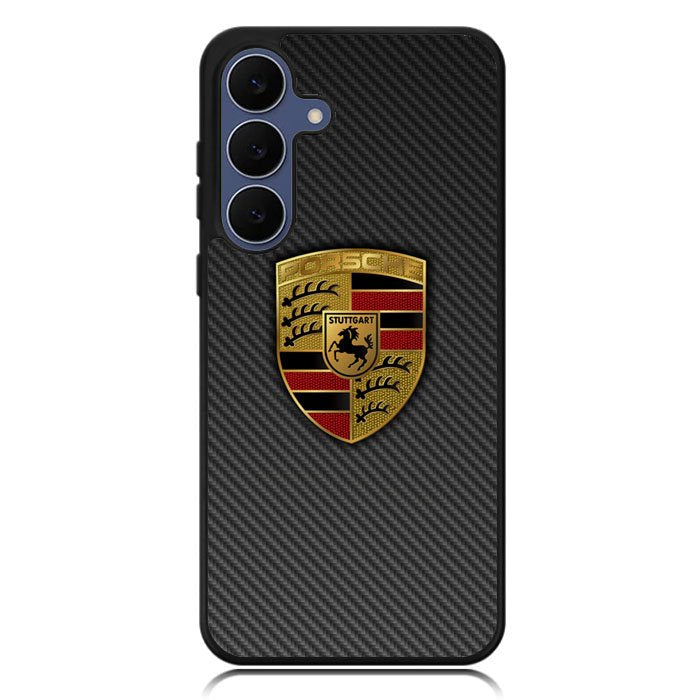 Porsche Badge Logo X9272 Samsung Galaxy S25 FE Case