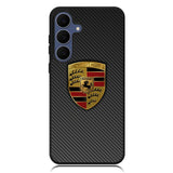 Porsche Badge Logo X9272 Samsung Galaxy S25 FE Case