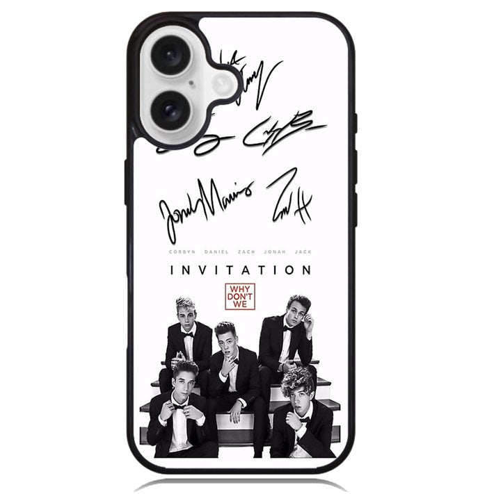 why dont we signatures X9281 iPhone 16 Plus Case