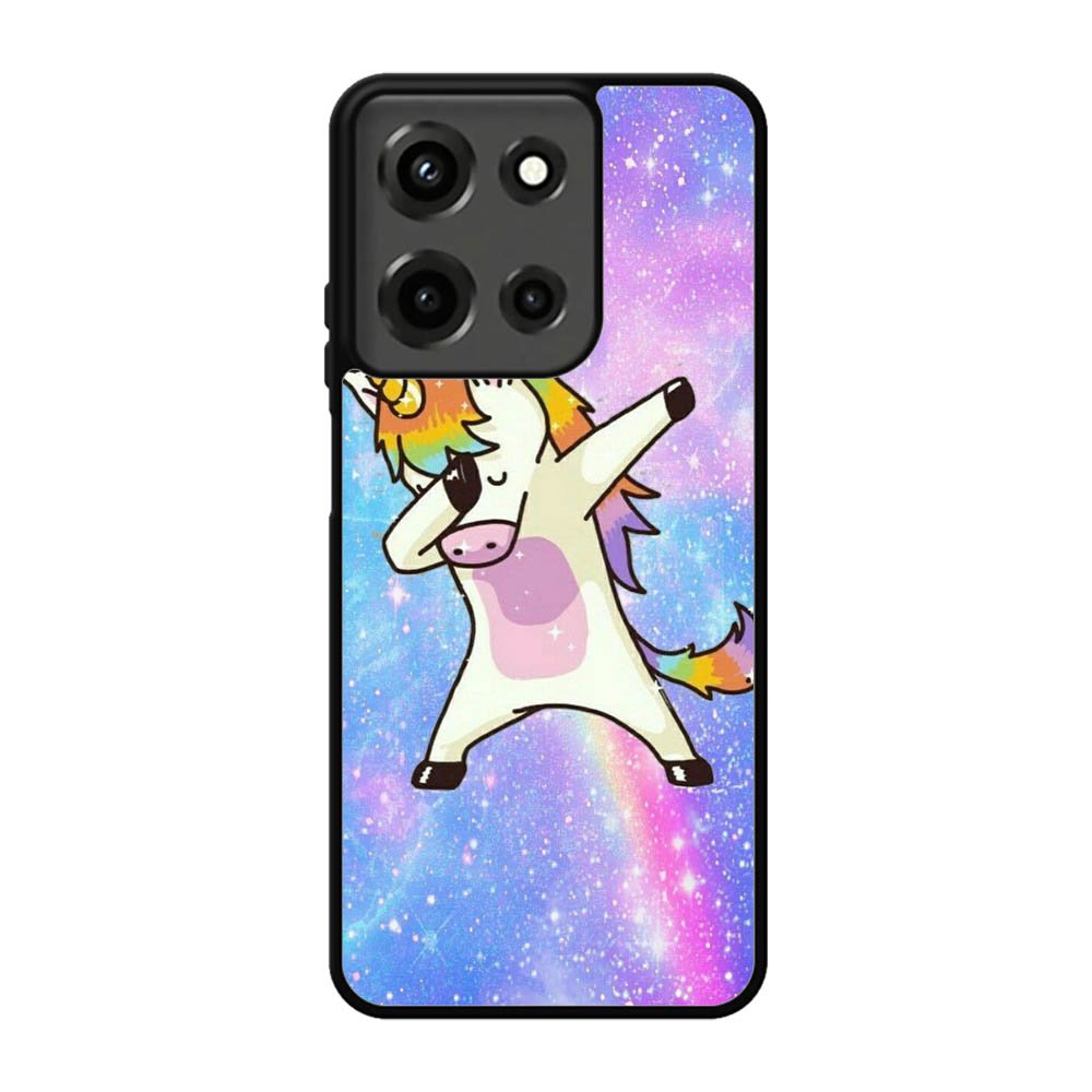 Dabbing Unicorn Rainbow Motorola Moto G 5G 2025 Case BC0939