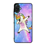 Dabbing Unicorn Rainbow Case Samsung Galaxy A07 BC0939