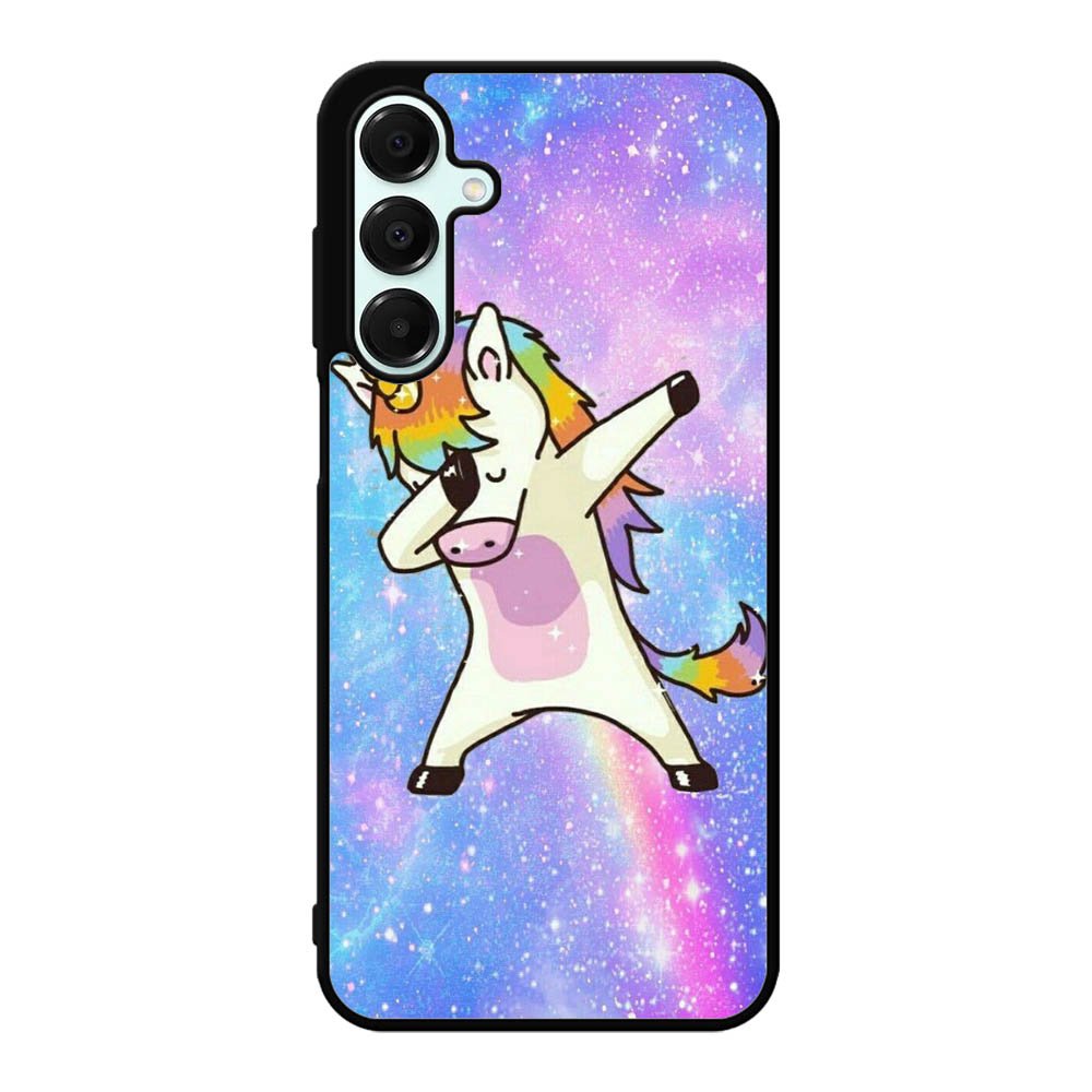 Dabbing Unicorn Rainbow Samsung Galaxy A16 Case BC0939