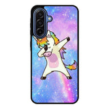 Dabbing Unicorn Rainbow X9358 Samsung Galaxy A17 Case