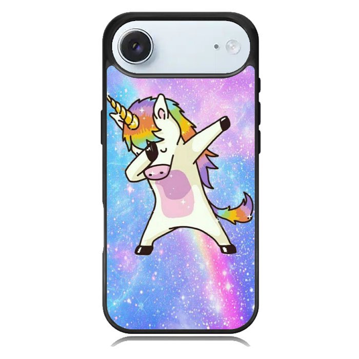 Dabbing Unicorn Rainbow iPhone 17 Air Case BC0939
