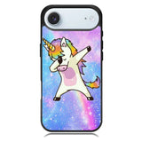 Dabbing Unicorn Rainbow iPhone 17 Air Case BC0939