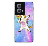 Dabbing Unicorn Rainbow Motorola Moto Edge 2024 Case BC0939