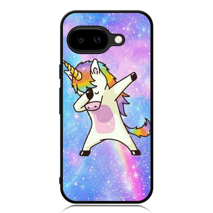 Dabbing Unicorn Rainbow X9358 Google Pixel 9A Case