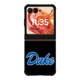 Duke University Logo Motorola Moto Razr 2025/2024 , Moto Razr 60/50 Case BC0942